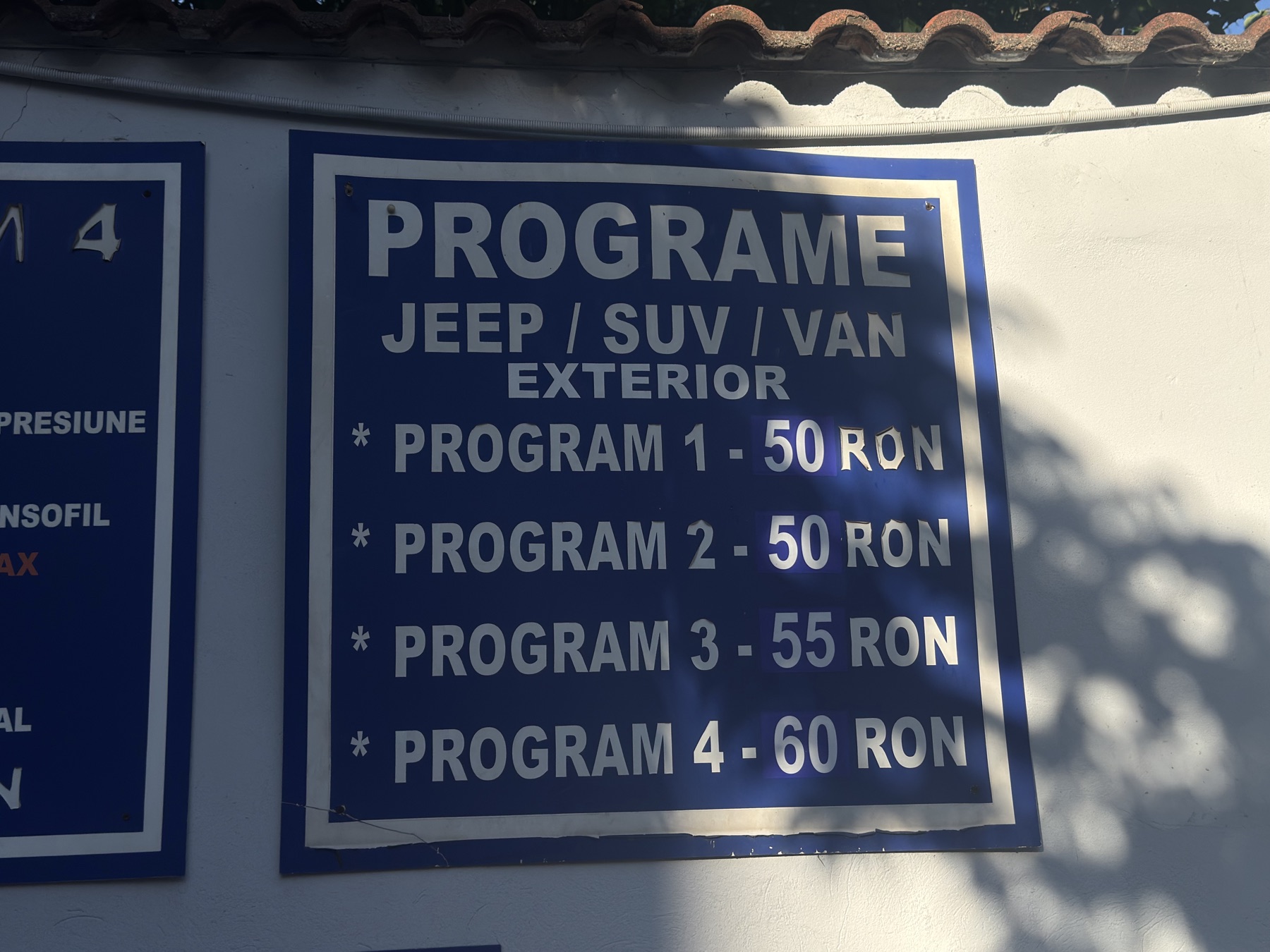 Programe Exterior